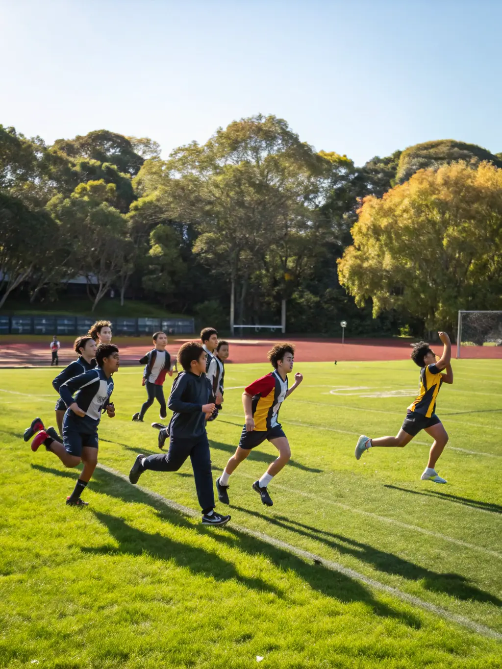 Participants celebrating a victory in a FLASH'BALL SPORT event, highlighting the supportive and inclusive community.